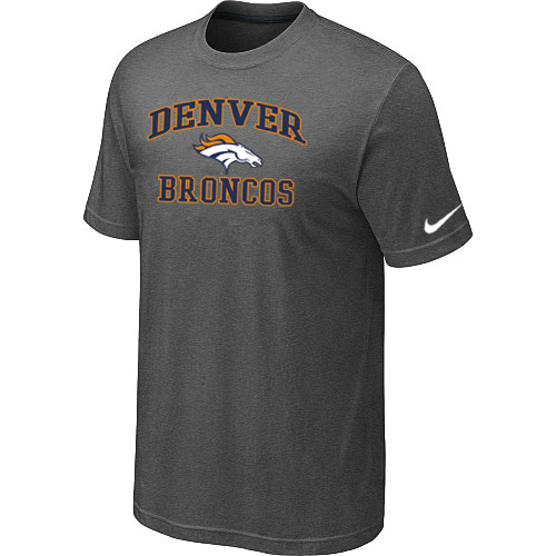 Nike Denver Broncos Heart & Soul NFL T-Shirt - Dark Grey